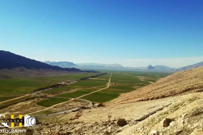 نمایی از دشت سوسن ایذه - عکاسی کسری و حورا